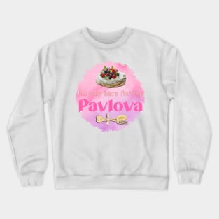 Funny Fruit -topped Dessert Crewneck Sweatshirt